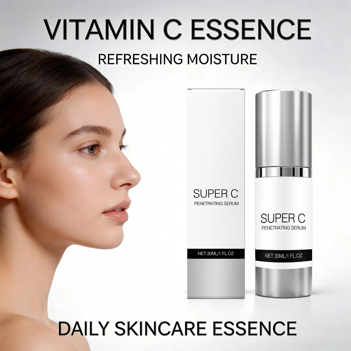 Vitamin C Brightening Face Serum – Firming & Hydrating