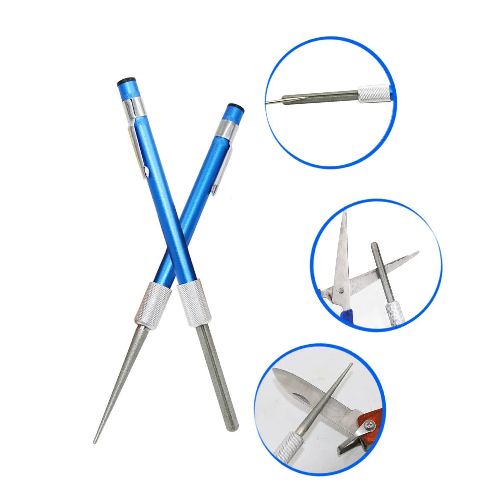 Portable Fish Hook File Pen – Double-End Grinding Stick