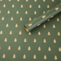 Christmas Vintage Kraft Wrapping Paper – Tree & Snowflake