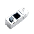 Adjustable Square Rail Shower Head Holder – Rotatable Bracket