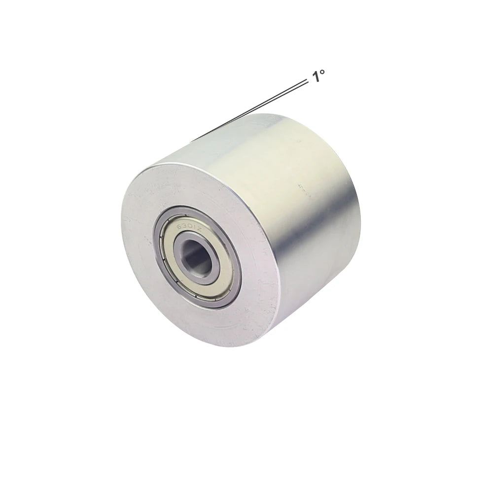 Aluminum Contact Wheel with Bearings | 100x80mm & 68x50mm