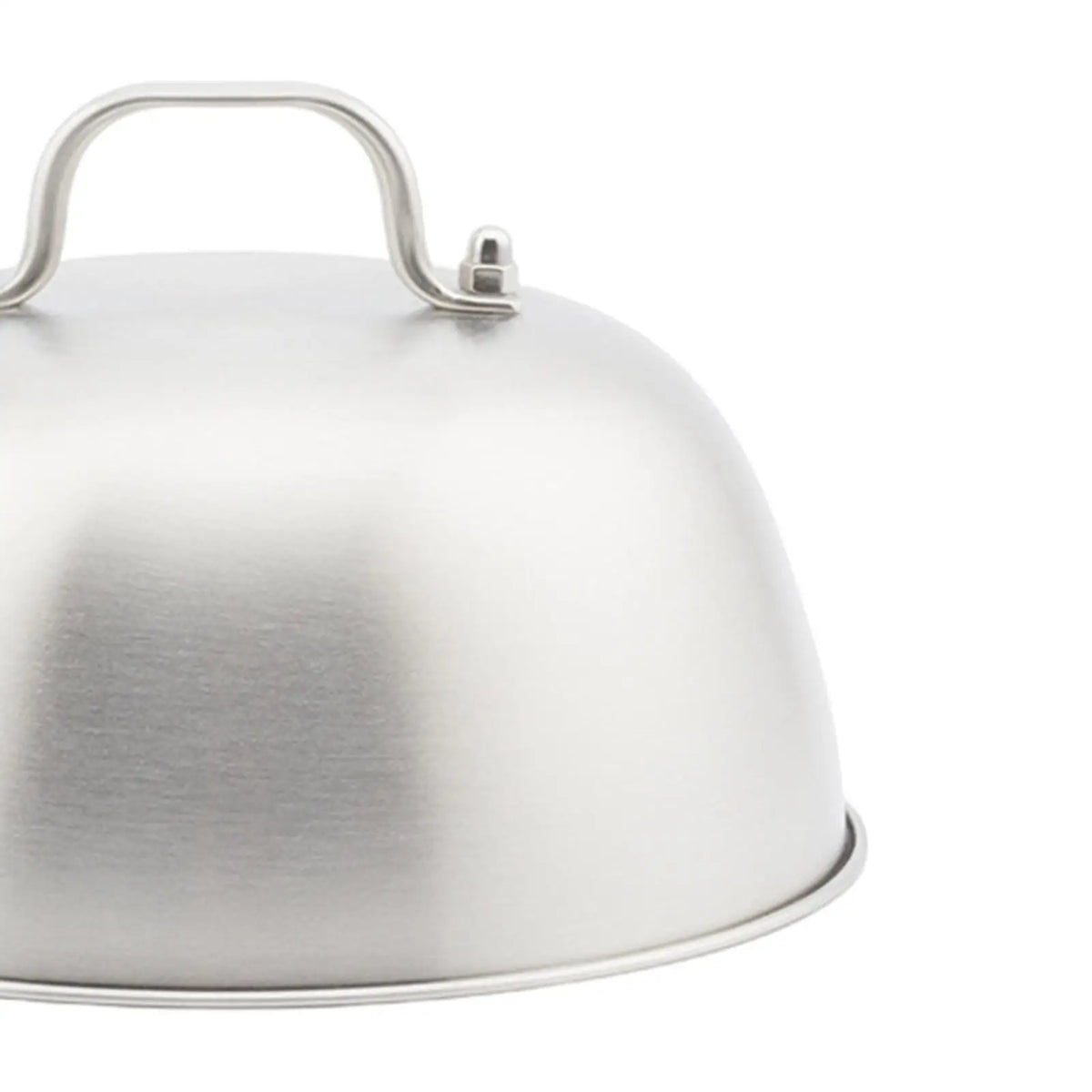 Stainless Steel Burger Dome Lid | BBQ Griddle Basting Cover