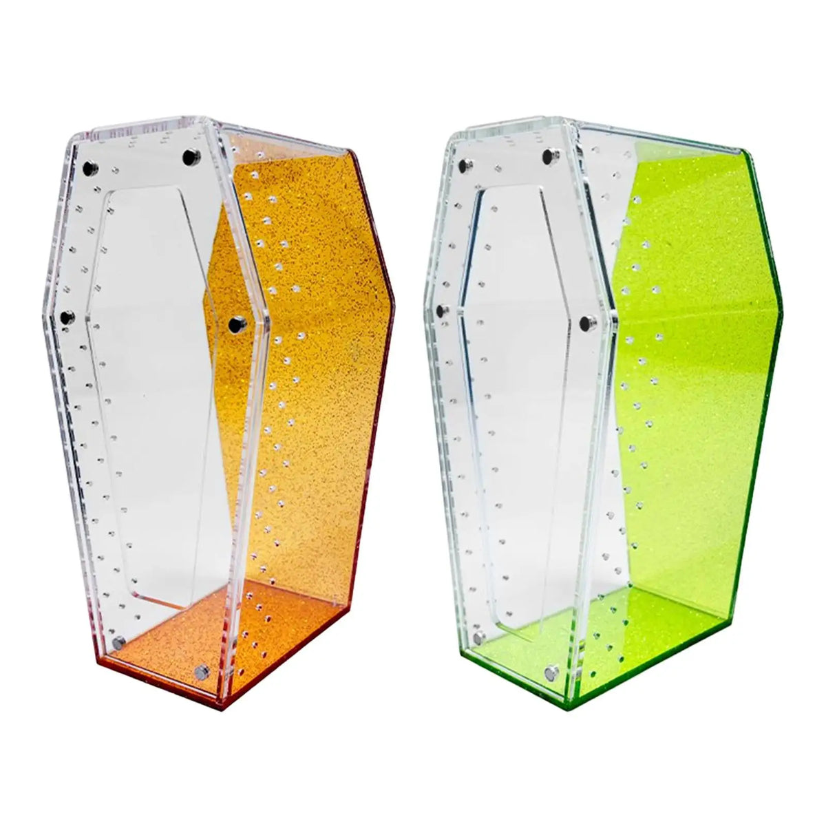 Acrylic Coffin Spider & Reptile Micro Terrarium Enclosure