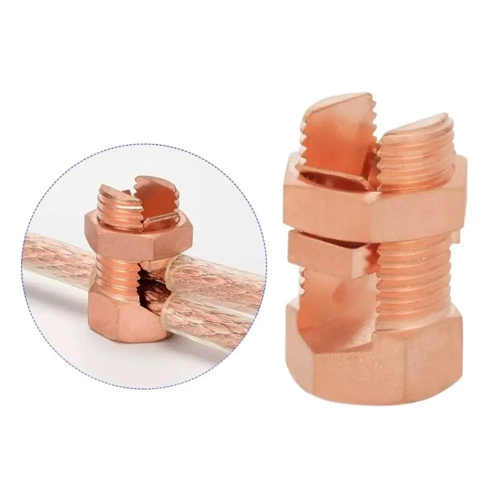 TJ Series Copper Split Bolt Connector – High-Strength Clamp