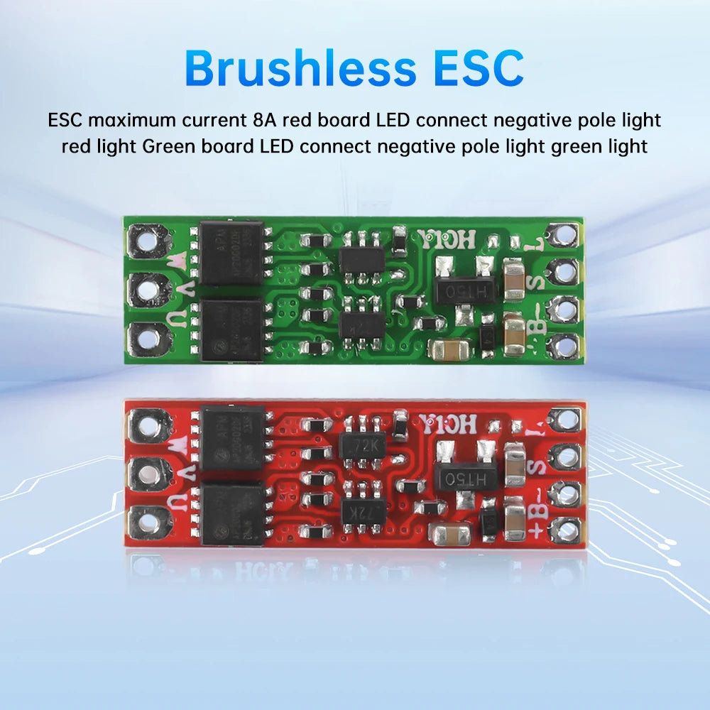 Micro RC Brushless ESC 8A 2S-3S | 1104 1106 1306 Motor