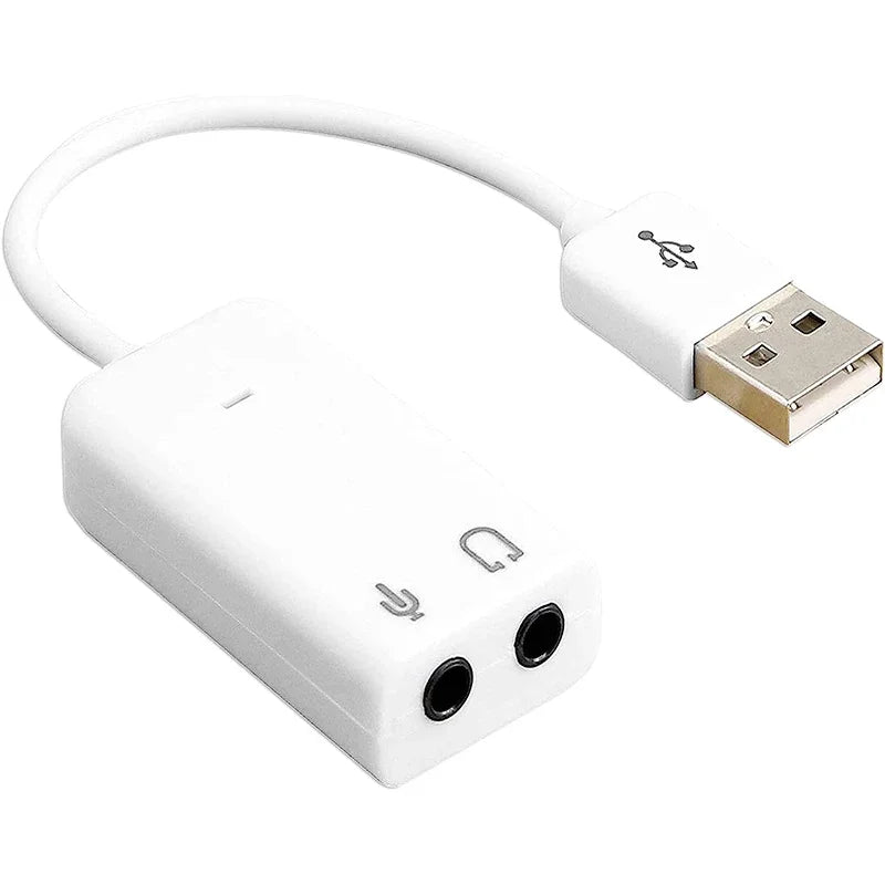7.1 Channel USB External Sound Card & Audio Adapter