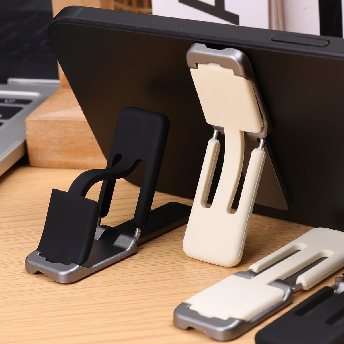 Phone Ring Holder Stand – Foldable Finger Grip Kickstand