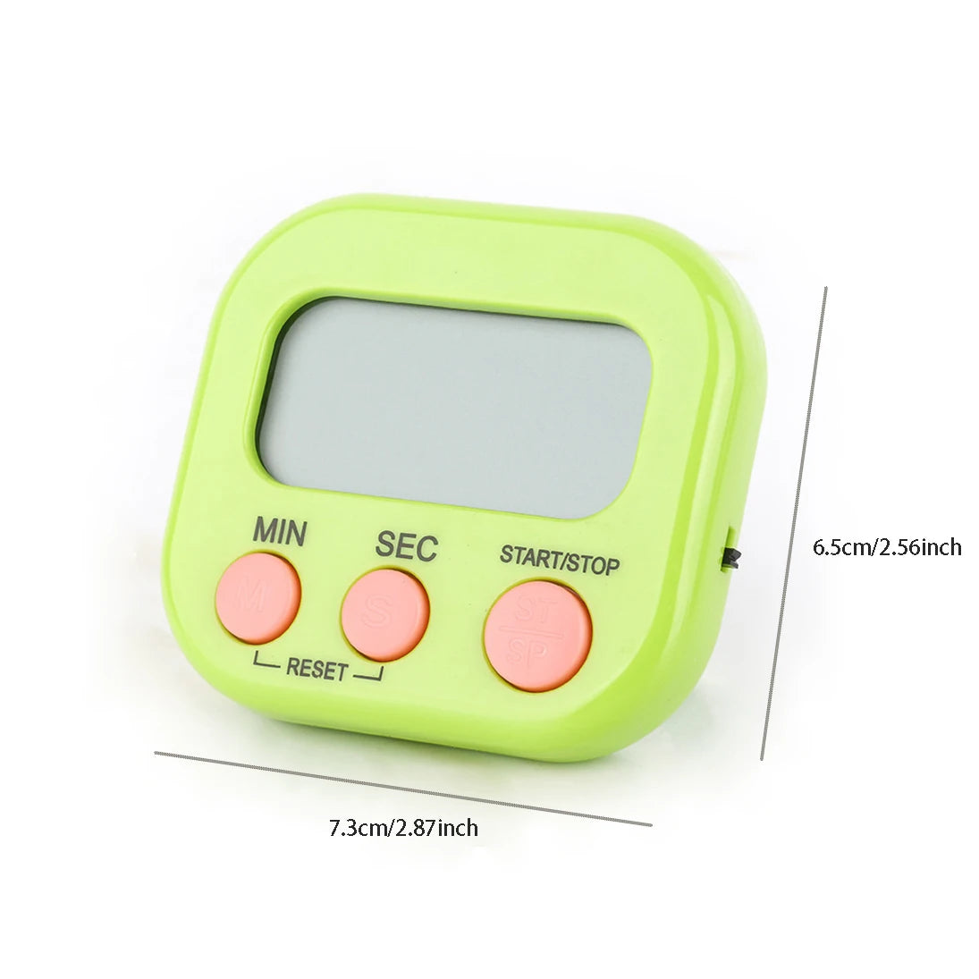 Digital Kitchen Timer 99-Min Countdown – Magnetic & Stand