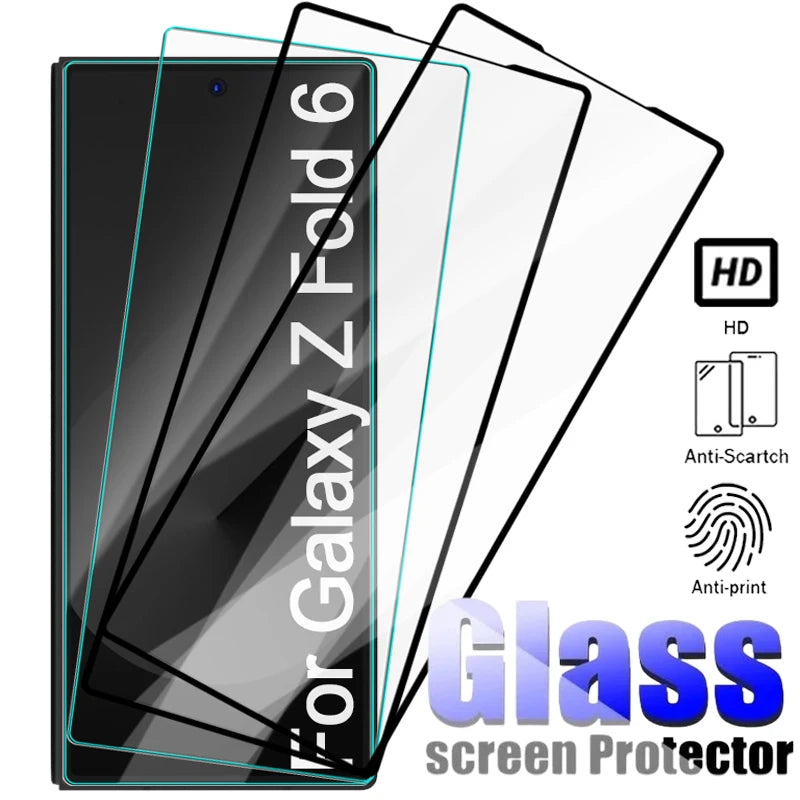 9H Tempered Glass Screen Protector – Samsung Galaxy Z Fold 6