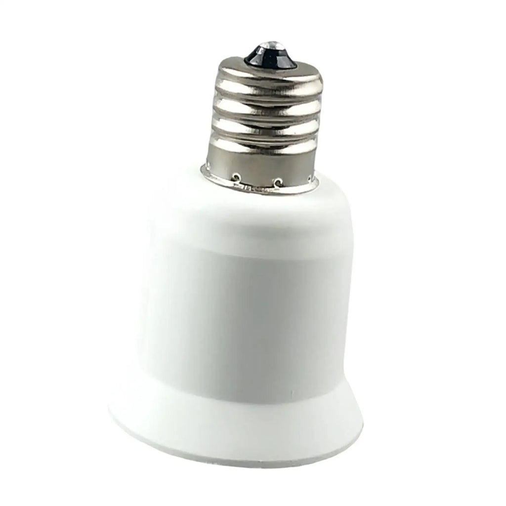 E17 to E27 Metal Bulb Socket Adapter 3-Pack | Lamp Base Converter