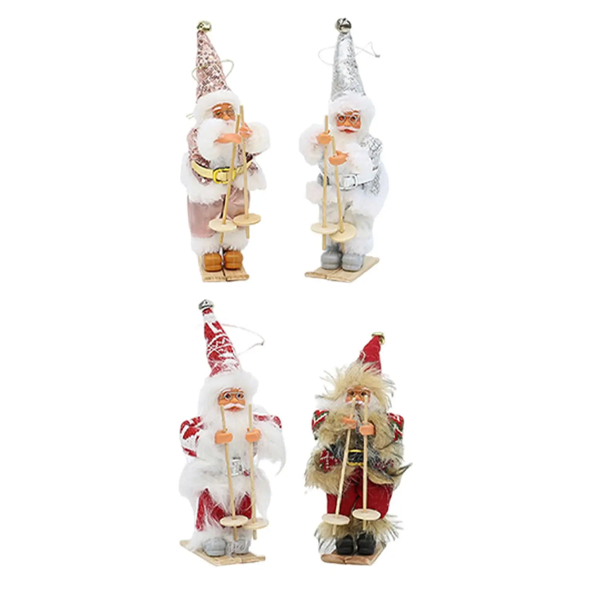 Santa Claus Hanging Pendants – Christmas Tree Ornaments Set