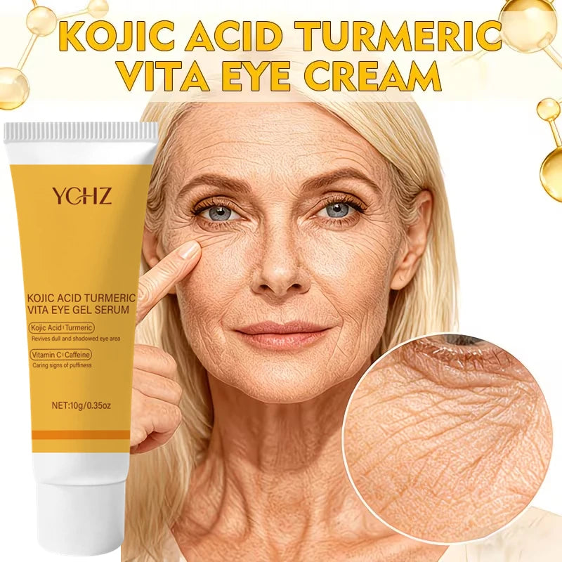 YCHZ Brightening Eye Cream – Turmeric & Kojic Acid 10g