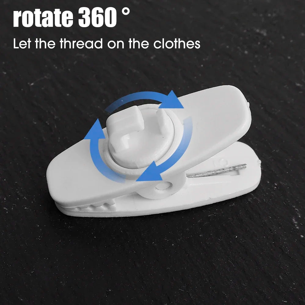 Earphone Cable Clip – Anti-Drop Shirt Lapel Cord Holder