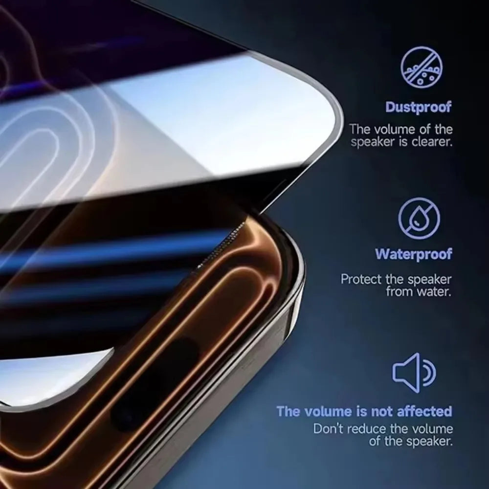 Anti-Spy Tempered Glass iPhone Screen Protector 1-4 Pack