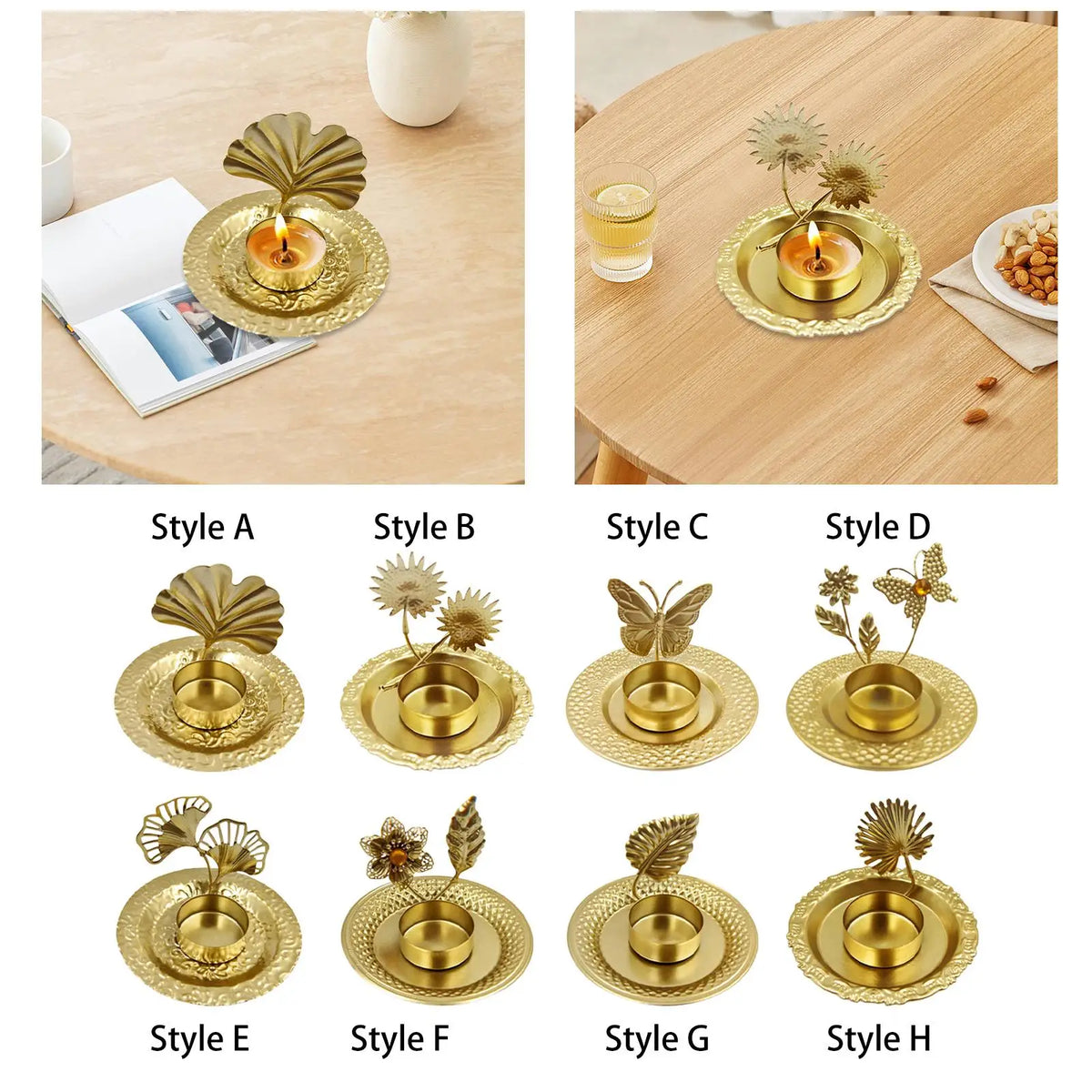 Iron Pillar Candle Holder – Wedding & Tabletop Centerpiece