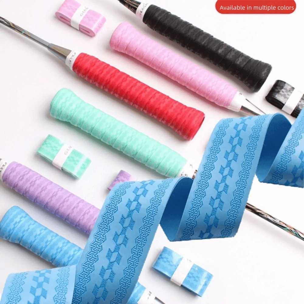 Badminton Racket Overgrip – Anti-Slip Sweat-Absorbing PU Wrap