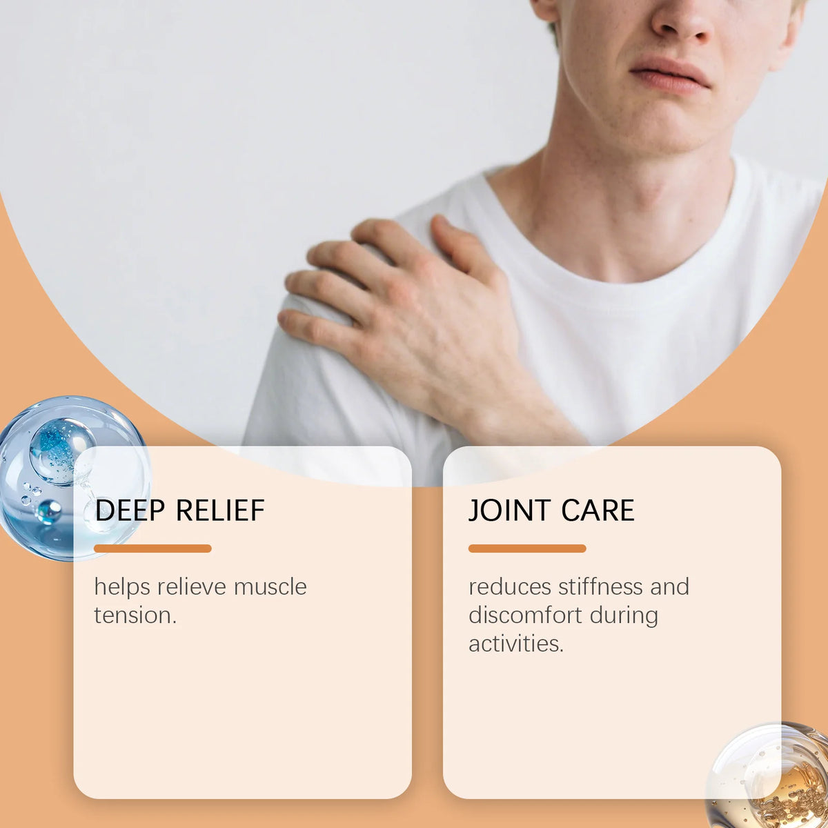 Soothing Body Massage Gel Cream – Moisturizing & Vitality