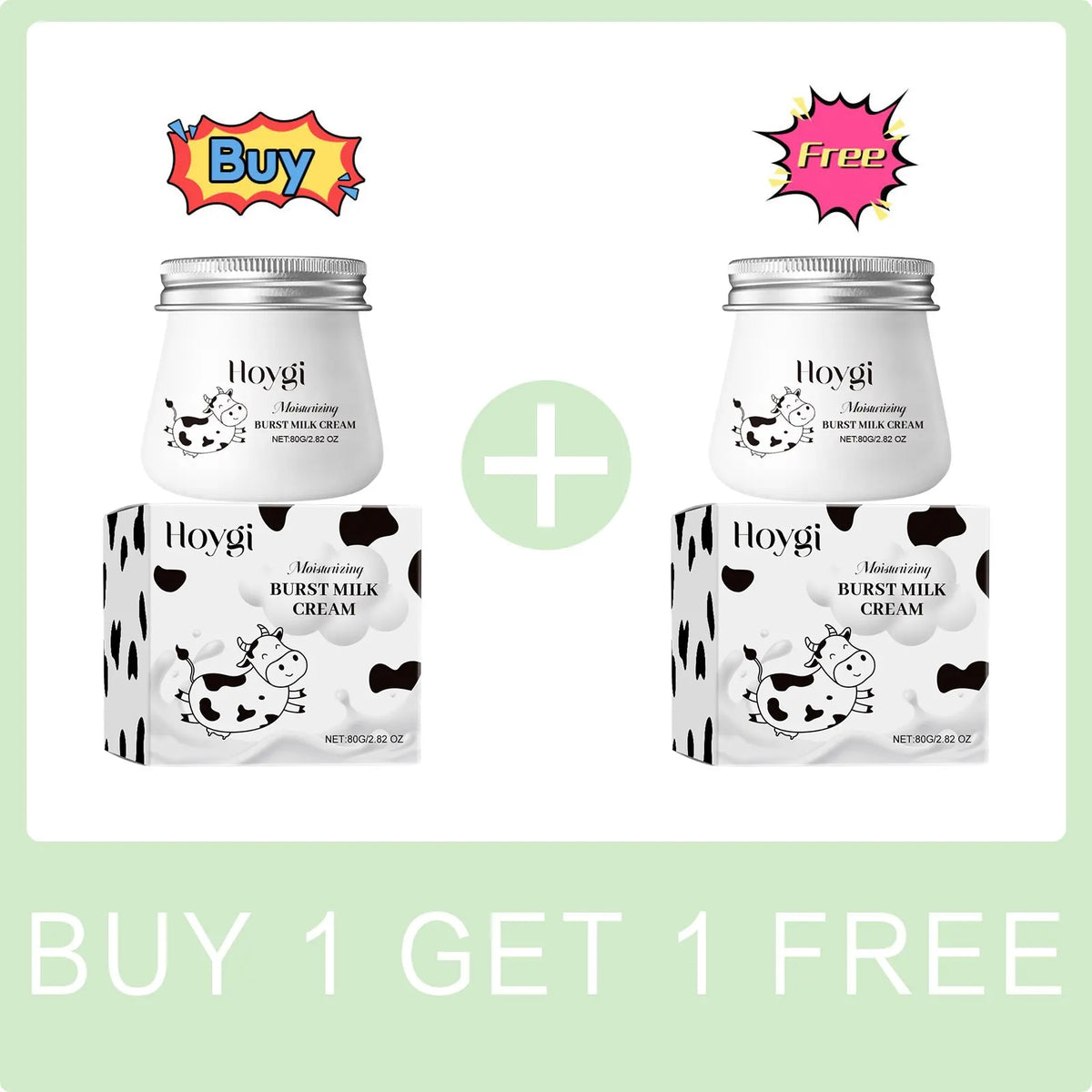 Hoygi Milk Face Cream – Brightening, Anti-Wrinkle, Pore Care