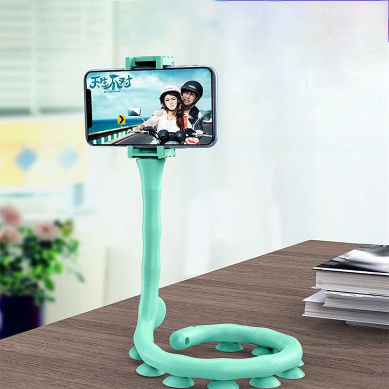 Caterpillar Flexible Phone Holder – Suction Cup Stand