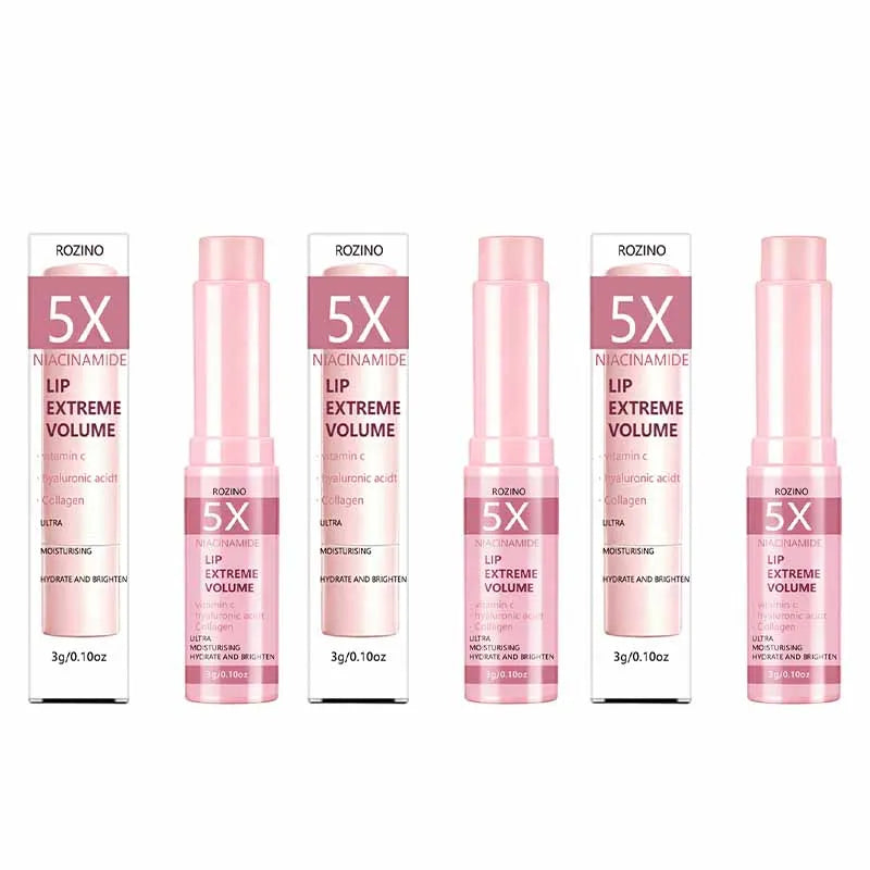 ROZINO Niacinamide Volumizing Lip Balm – Vitamin C & Collagen