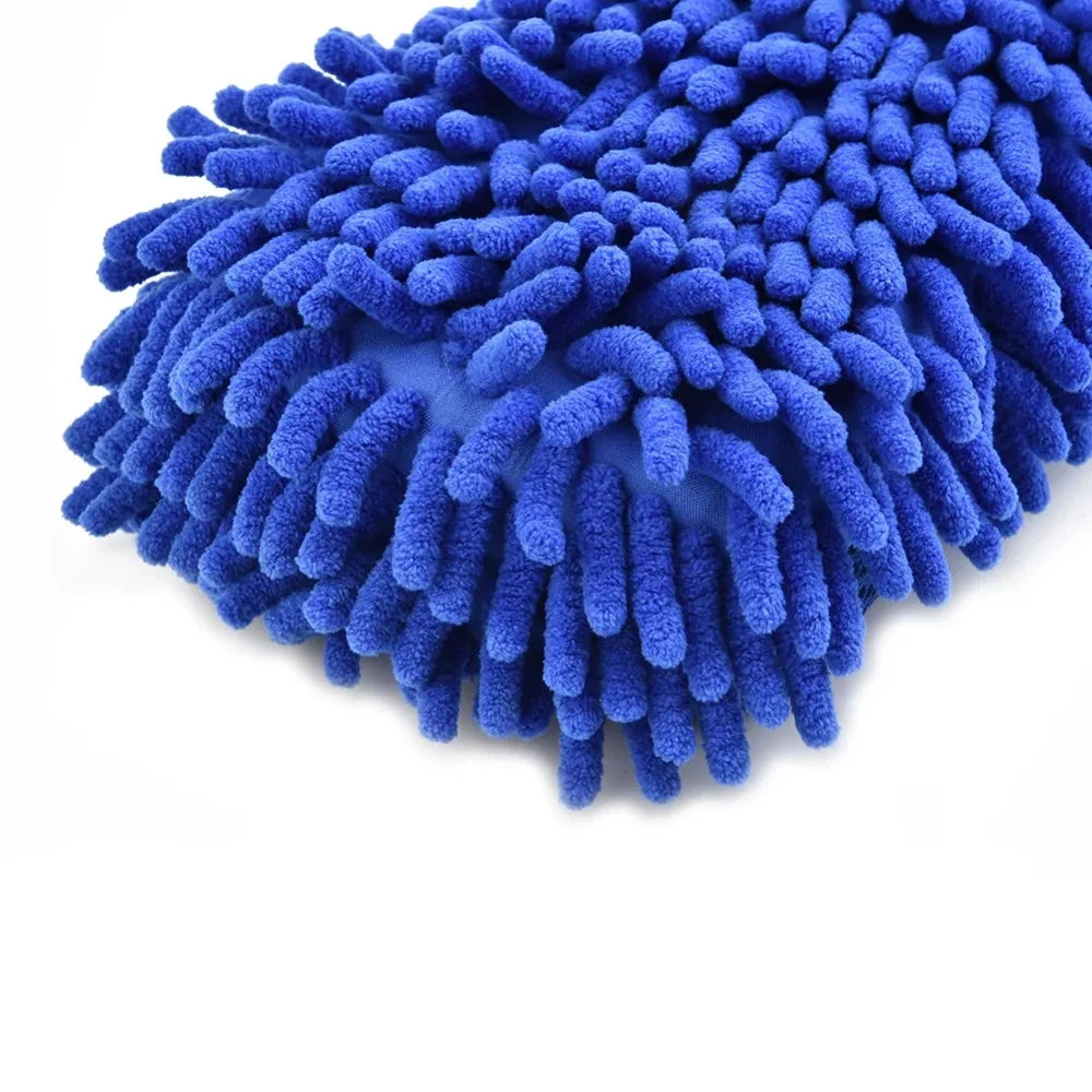 Scratch-Free Microfiber Car Wash Sponge & Auto Cleaning Pad