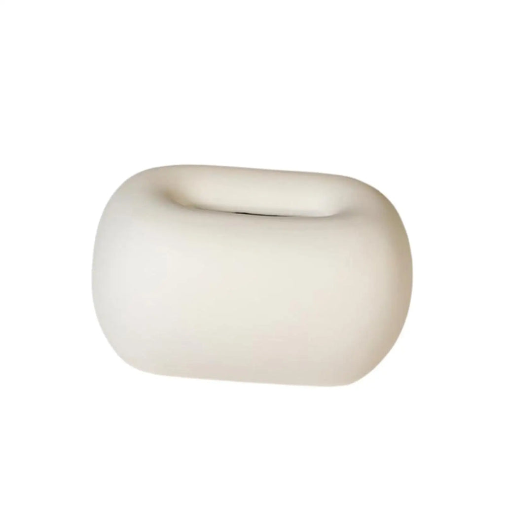 Nordic Ceramic Tissue Box – Minimalist Porcelain Tissue Holder