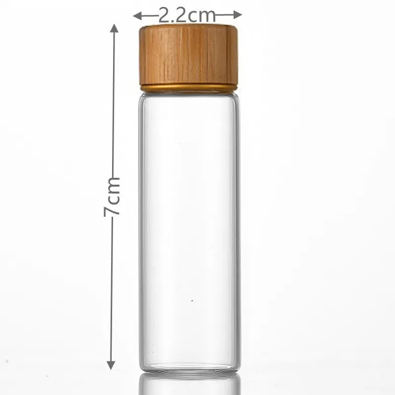 Mini Glass Bottles with Cork Stoppers – Wedding Vials & DIY Favors