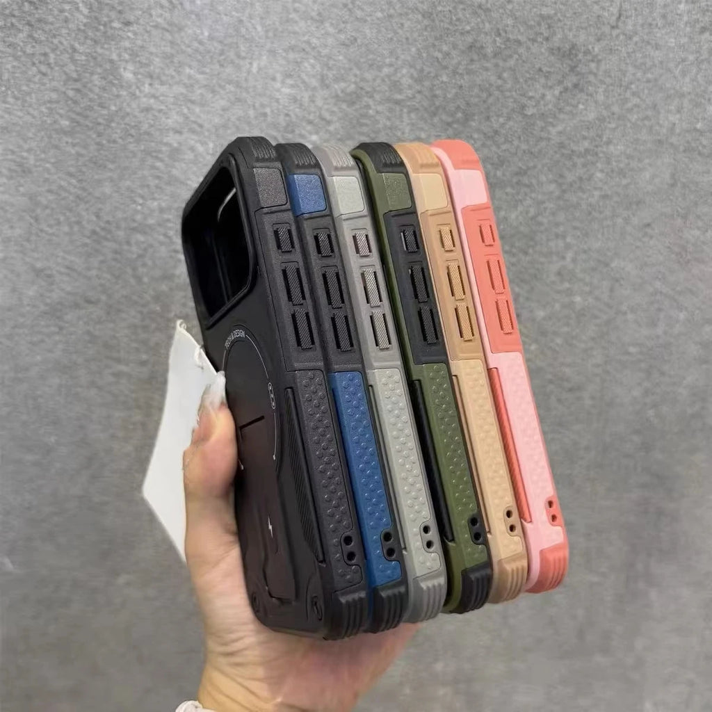 Magnetic Kickstand Samsung Case with Lanyard | AKABEILA