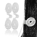 UV-Resistant Shade Cloth Round Clips – Garden Net Fixing Clips