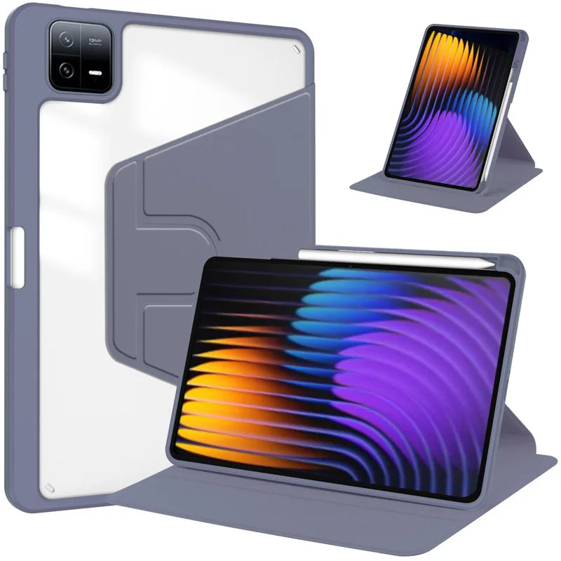 Xiaomi Pad 8 Pro / Poco Pad X1 Case – 360° Stand & Pencil Holder