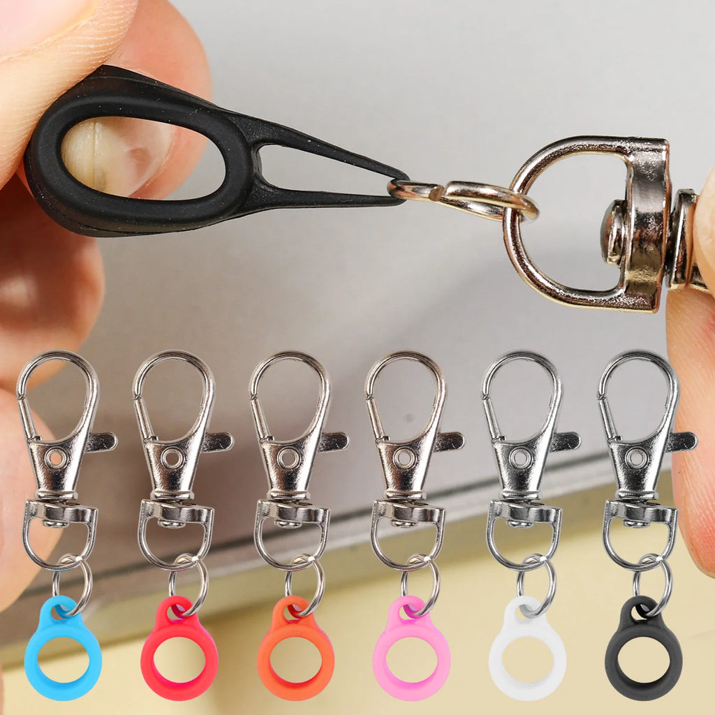 Silicone Pen Clip with Lobster Clasp | Anti-Lost Pen Holder