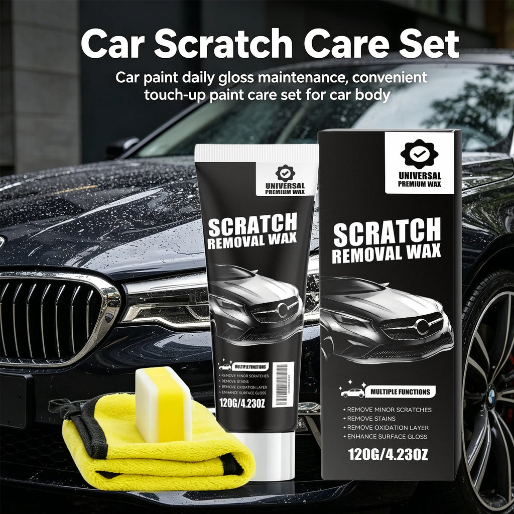Car Scratch Repair Kit – Gloss Coating with Sponge & Towel