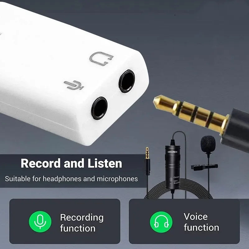 7.1 Channel USB External Sound Card & Audio Adapter