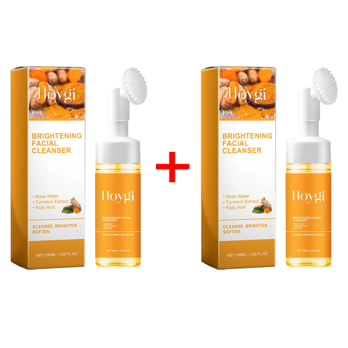 Hoygi Turmeric Foaming Face Wash – Oil Control & Brightening