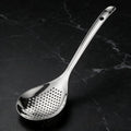 Stainless Steel Skimmer Colander Spoon – Soup & Food Strainer