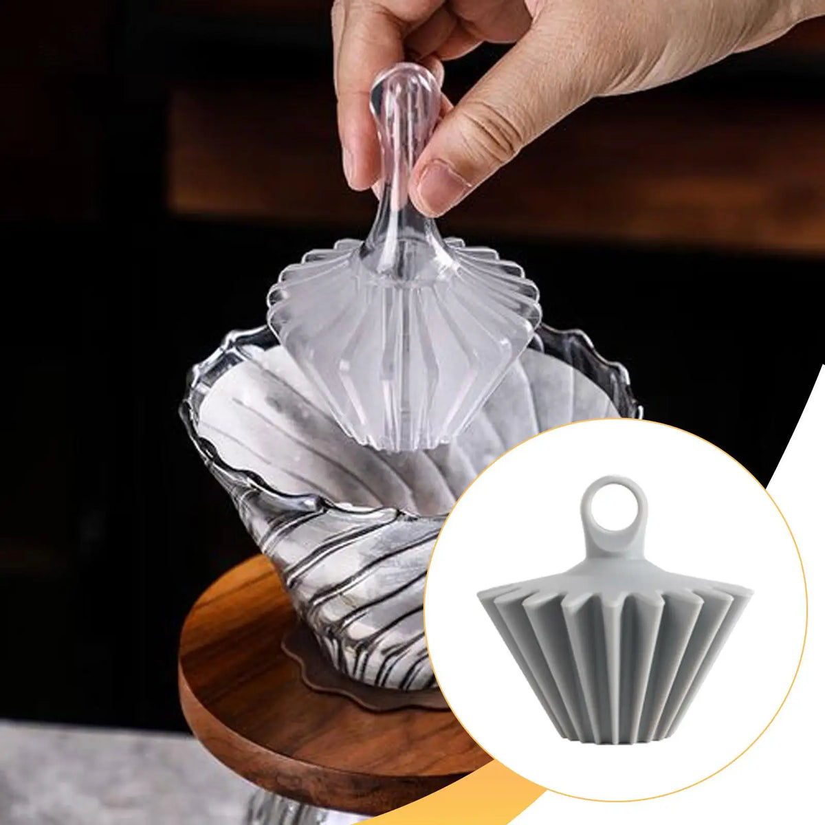 Silicone V60 Coffee Filter Retainer | Pour Over Brewing Tool