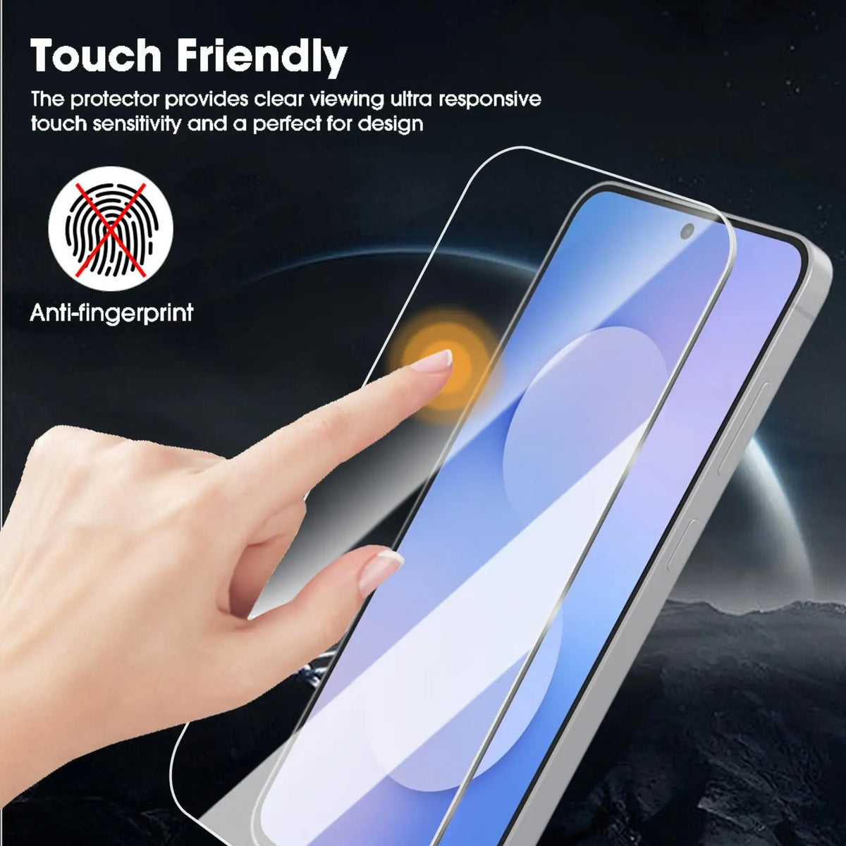 6-in-1 Samsung Galaxy S25 FE Tempered Glass Screen & Lens Guard