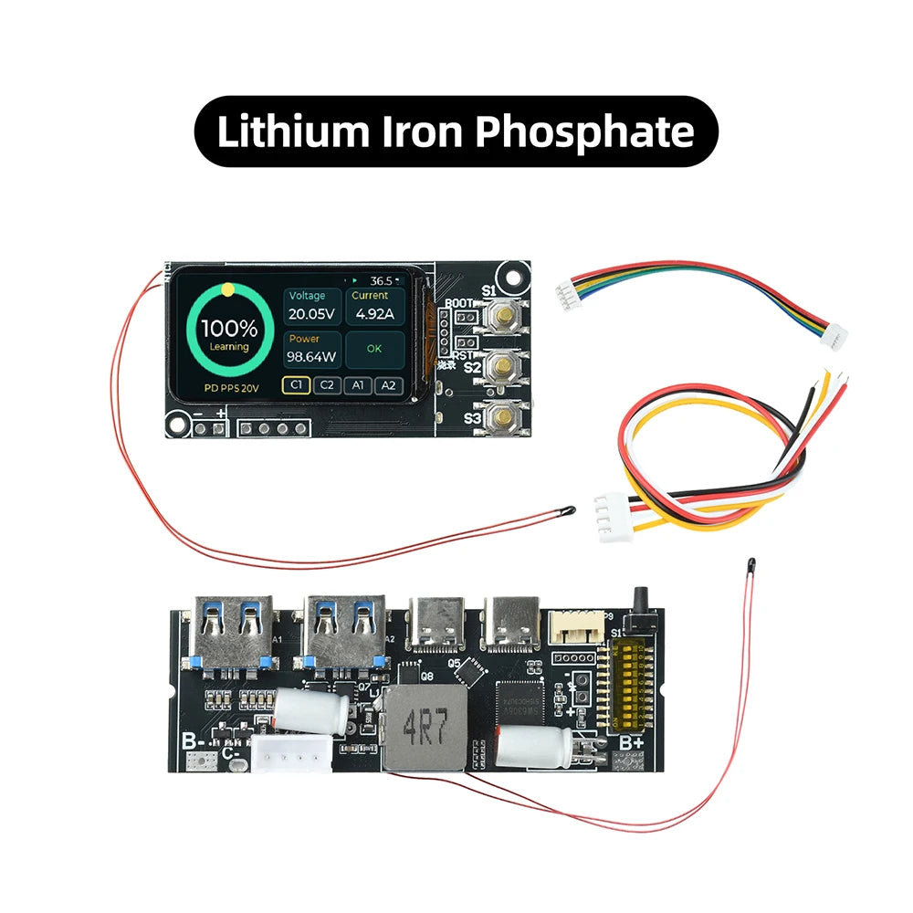 Gaqqee 100W Power Bank Module | MPPT Solar Fast Charging