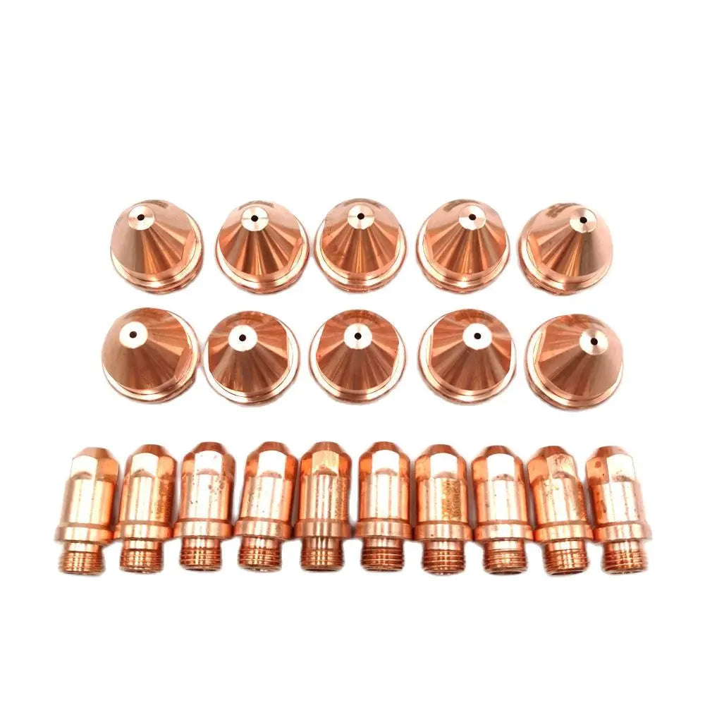 YGX-100 YK-100 Plasma Torch 10x Electrode & 10x Nozzle Kit