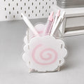 Acrylic Pen Holder – Cute Desktop Organizer for Home & Office