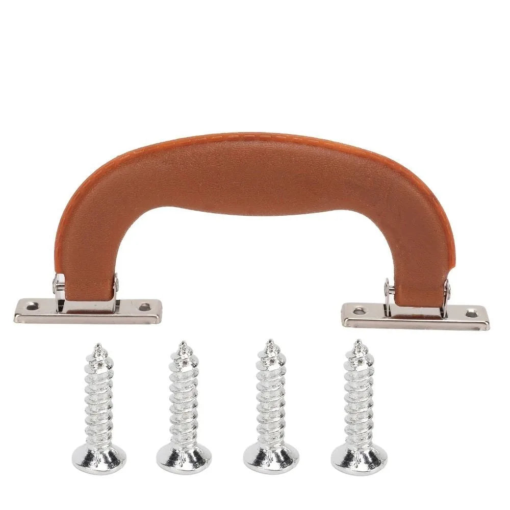 Vintage Trunk Luggage Handles 5-Set | Retro Replacement Pulls