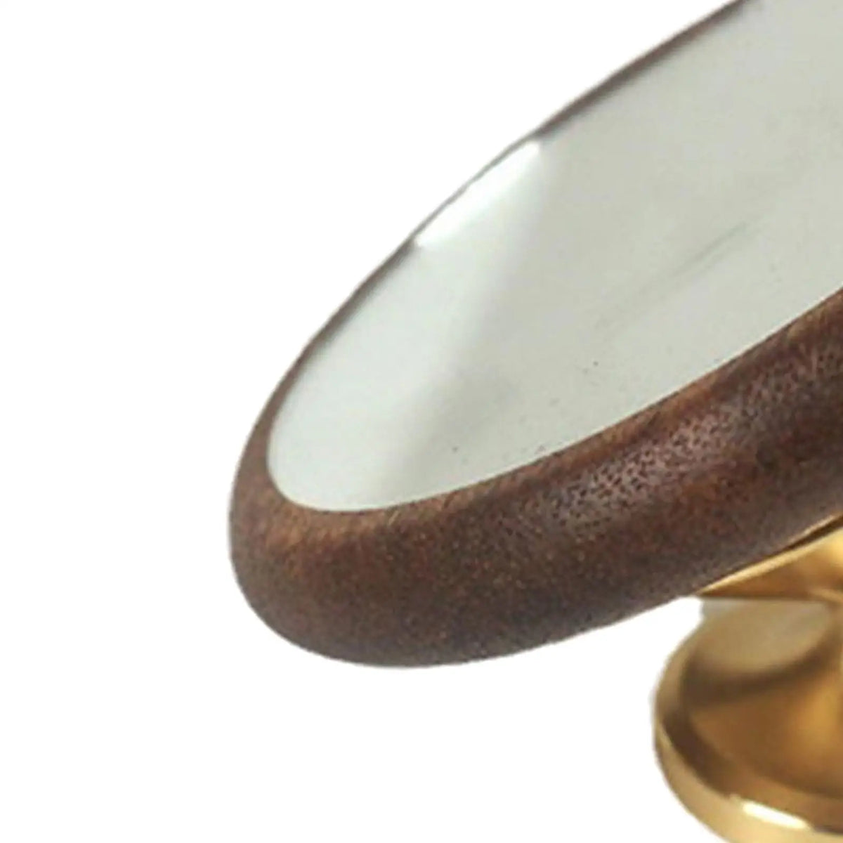 Wooden Espresso Flow Rate Observation Mirror – 360° Rotation