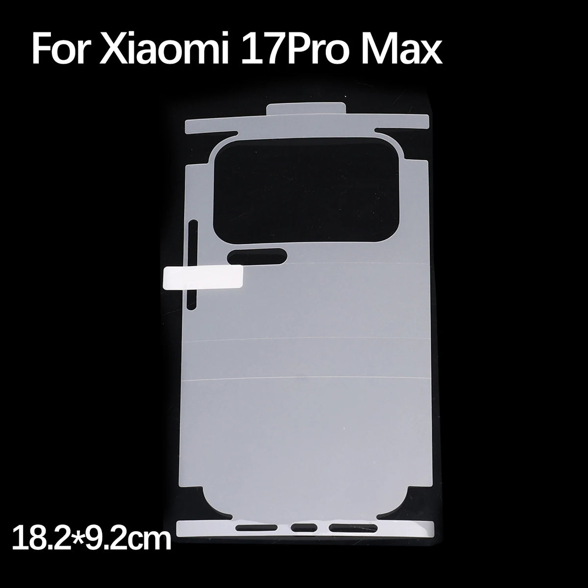 Xiaomi Mi 17 / 17 Pro Max Full Back Hydrogel Film Protector