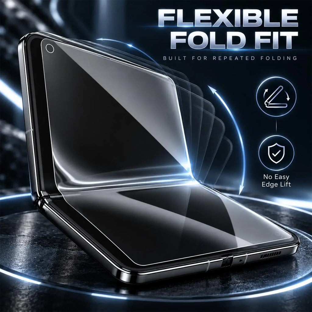 4-in-1 Hydrogel Screen Protector for iPhone Duo Inner & Outer