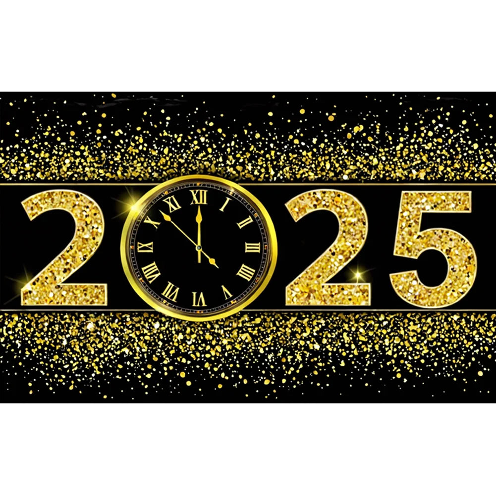 New Year Party Photography Backdrop – Fireworks & Balloons