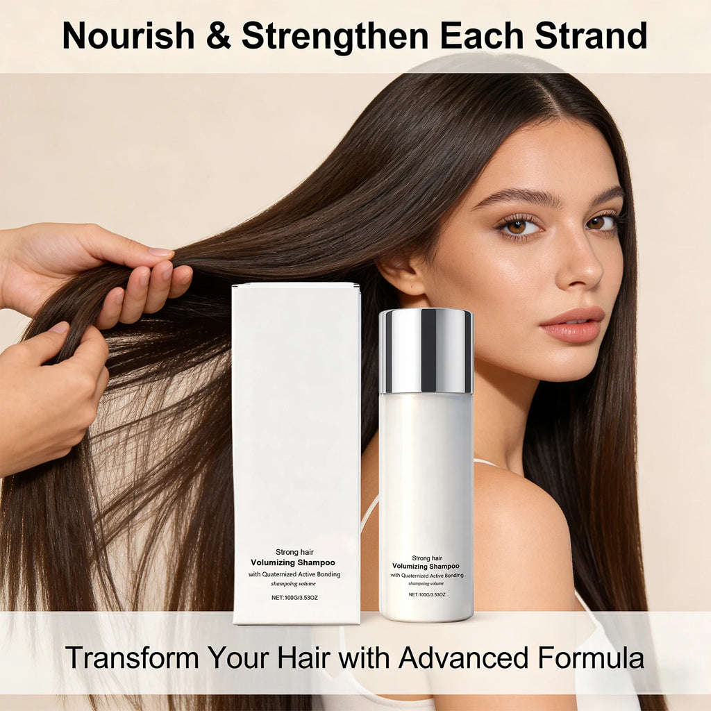 Volumizing Thickening Shampoo – Nourish Scalp & Control Frizz