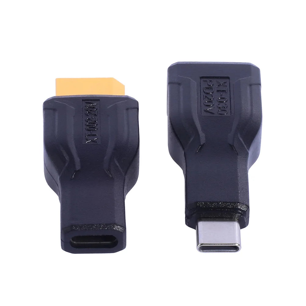 USB-C to XT60 Power Adapter | Solar, RC & Energy Storage