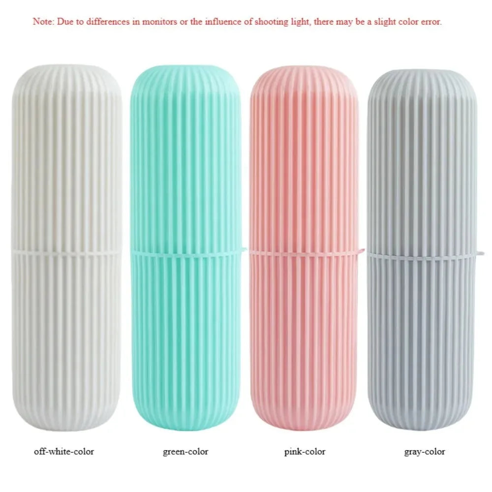 Portable Toothbrush & Toothpaste Travel Case – Leak-Proof