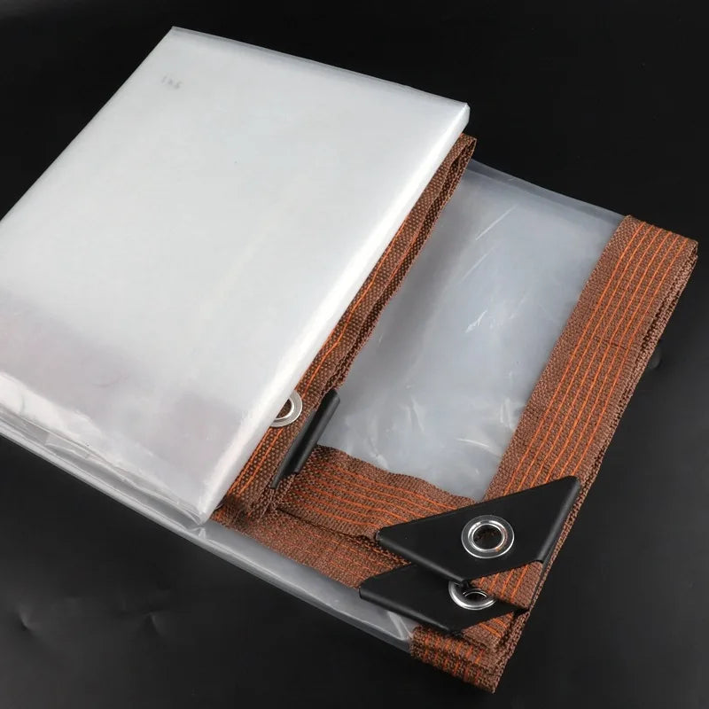 Waterproof Transparent PE Tarpaulin – Garden & Camping Tarp