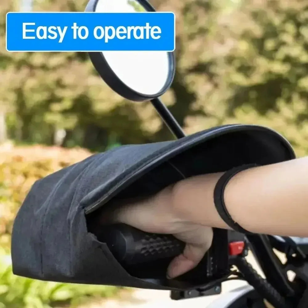 E-Bike Handlebar Protector – Waterproof Windproof Cover
